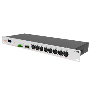 1U 8 Ports DMX512 LED Controller with Multi-Protocol ArtNet sACN KNX 